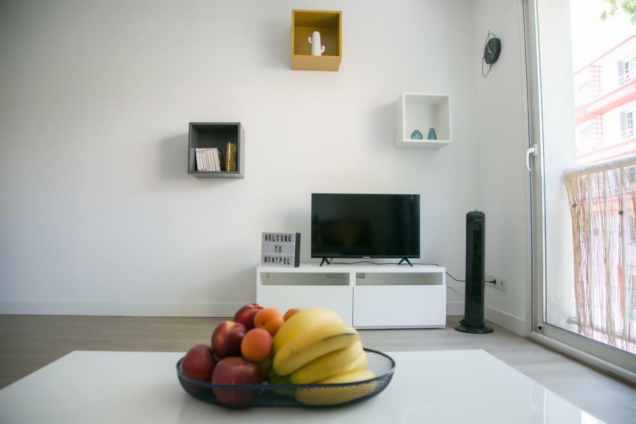 Apartamento T2 Proche Centre Historique Gare St-Roch Avec Parking Montpellier Exterior foto